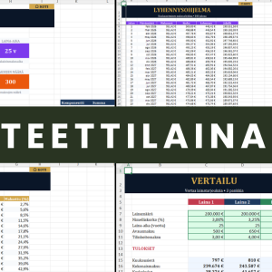 Annuiteettilaina Excel