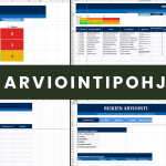 Riskien arviointipohja Excel