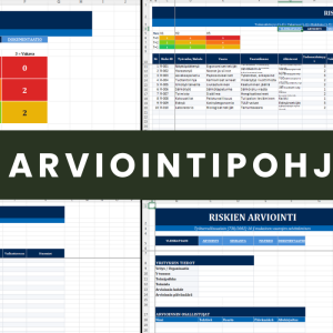 Riskien arviointipohja Excel