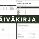 Ajopäiväkirja Excel