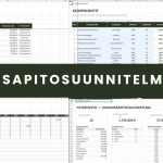 Kunnossapitosuunnitelma Excel – Taloyhtiön 30 vuoden PTS rahastoennusteella