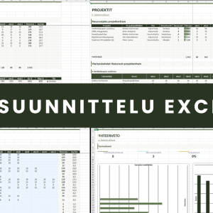 Resurssisuunnittelu Excel-pohja - ammattimainen resurssien hallinta